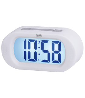 Ceas de masa cu alarma termometru alb Trevi