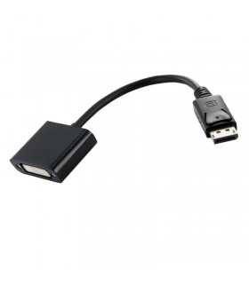 Cablu adaptor DisplayPort la DVI-I 24+5 mama 0.2m 4WORLD