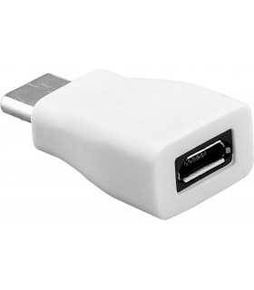 Adaptor USB Type C - micro USB B 2.0 alb Goobay