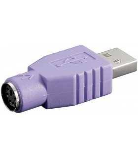 Adaptor USB la PS/2 mama Goobay
