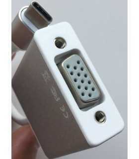 Cablu adaptor USB Type C 3.1 la VGA FullHD Plug&Play