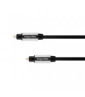 Cablu optic Toslink 1m Profesional Kruger&Matz