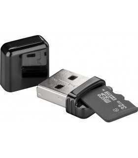 Cititor de card micro SD USB 2.0 Goobay