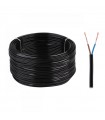 Cablu electric OMY 2x0.75 300V negru Cabletech