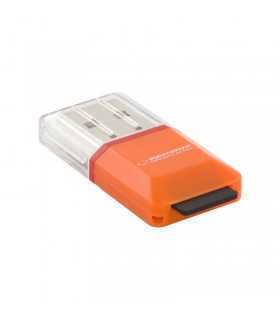 Cititor microSD CARD portocaliu USB 2.0 ESPERANZA