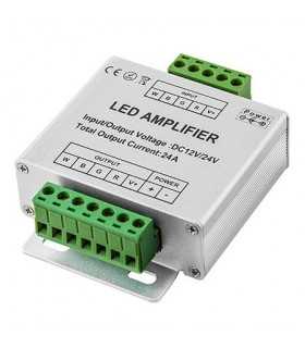 Amplificator banda LED RGB+W 12/24VDC 24A 4x 6A V-TAC