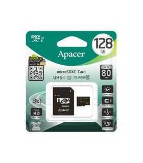 Card microSDXC UHS-I 128GB clasa 10 cu adaptor SD Apacer