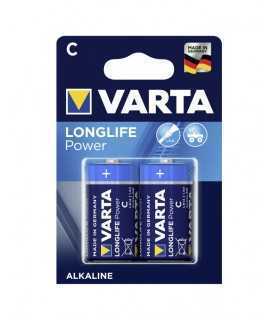 Set baterii VARTA C R14 LONGLIFE Power alcaline 2buc