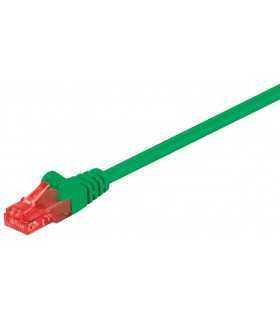 Cablu UTP Cat6 0.5m patch cord verde Goobay