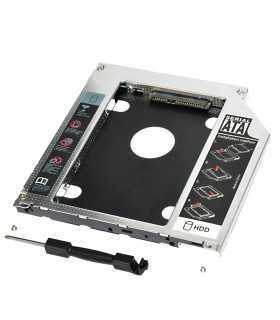 SSD HDD CADDY SATA2 12.7mm Cadru de montare pe unitatea hard disk de 2.5 inch