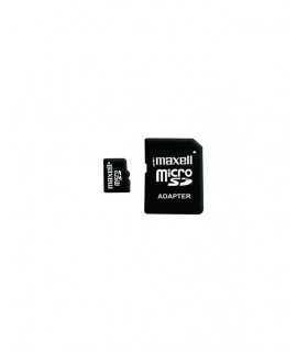 Card MicroSDXC Maxell UHS-1 Secure Digital 128GB cu adaptor SD clasa 10 citire 80MB/s scriere 20MB/s