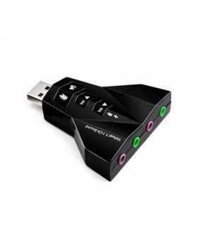 Adaptor placa sunet audio USB 2.0 - 7.1 virtual WELL