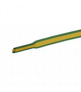 Tub termocontractibil galben/verde 1mm/ 0.5mm 0.5m