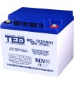 Acumulator 12V 41A GEL AGM VRLA 197x165x171mm M6 TED Battery ExpertHolland