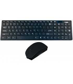 Tastatura + mouse Wireless negru ULTRA-THIN FASHION TED TD920 65877