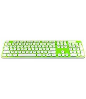 Tastatura verde+alb TED-4 +mouse wireless TD88S 20799