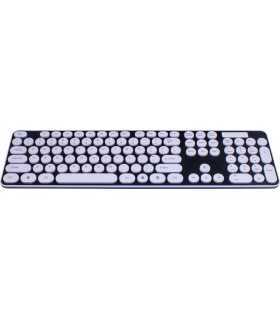 Tastatura negru+alb TED-4 + mouse wireless TD88S 20799