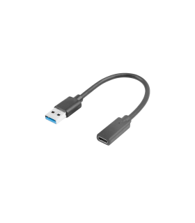 Cablu OTG USB 3.0 A tata - USB 3.1 mama 0.1m negru