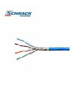 Cablu SFTP Cat7 8fire din cupru 4x2xAWG23/1 LSOH Schrack HSKP423HB5