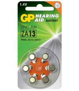 Baterii pentru aparate auditive GP 7.9 x 5.4 mm GPZA13-D6