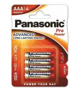 Panasonic baterii alcaline AAA (LR3) Pro Power 4buc LR03PPG/4BP