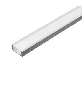 Profil aluminiu pentru banda LED 2m 16mm x 7mm alb V-TAC