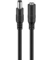 Cablu prelungitor 2.1x5.5mm DC 3m cupru AWG20 0.5mm mama-tata Goobay