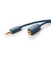 Cablu prelungitor audio Profesional Jack 3.5 mm 1.5m mama-tata stereo OFC cupru fara oxigen Clicktronic