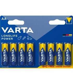 Baterii R6 AA Alkaline Longlife Power Varta 8buc/blister