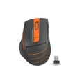 Mouse wireless A4Tech FG30 gaming 2000DPI USB portocaliu