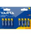 Baterii alcaline R3 AAA Longlife Power Varta 8buc/blister