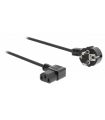 Cablu de alimenatre 5m PC Schuko 90 grade - IEC-320-C13 90 de grade 3x1.00mm negru Valueline