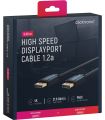 Cablu Profesional DisplayPort - DisplayPort 5m v1.2a 4K 60Hz 21.6Gbit/s AWG26 OFC Clicktronic 70713