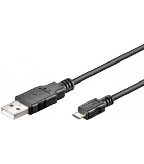 Cablu USB A tata la micro USB 60cm Goobay