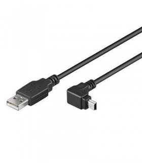 Cablu mini USB 90 grade 1.8m pentru GPS-uri Goobay