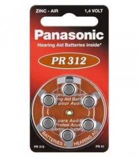 Baterii aparate auditive PR312 Panasonic