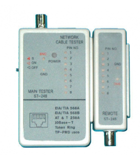 Tester cablu UTP si BNC Kemot