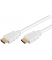 Cablu HDMI 10m v1.4 alb Ethernet 3D 4K 30Hz Goobay