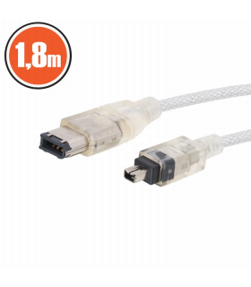 Cablu fire-wire fisa 4P. - fisa 6p. 1.8 m