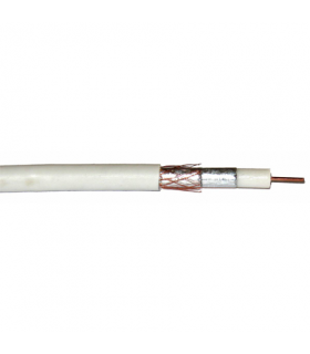 Cablu coaxial cupru/cupru 75 ohmi ecranaj 32 fire cupru diametru 7.1mm Cabletech