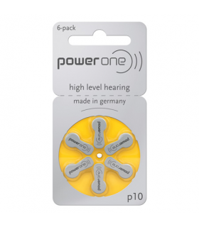 Baterii auditive P10 Power One 6buc